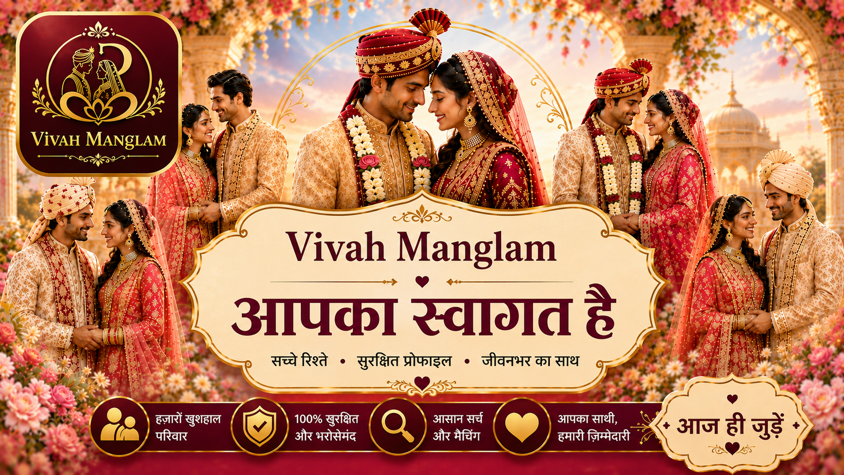 VivahManglam 1672x941 Header Banner